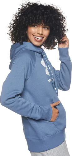 Vista 3 de Under Armour - Sudadera con capucha para mujer de vellón con logotipo modelo Rival