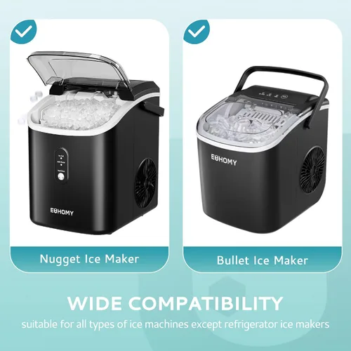 Vista 7 de EUHOMY Limpiador Descalcificador de Máquina de Hielo, 16 Fl OZ Limpiador de Máquina de Hielo (4 Usos por Botella), Solución Descalcificadora