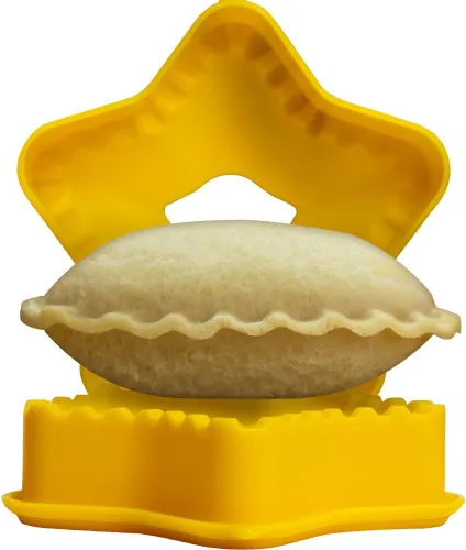 Vista 8 de Cortador y sellador de sándwich (círculo) - Preparador de sándwiches sin corteza - Ideal para fiambrera y caja de Bento - Almuerzo para niños