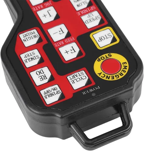 Vista 8 de ViaGasaFamido Generador de pulsos de volante CNC, motor paso a paso, máquina de grabado CNC, controlador manual, conector USB, control de 4 ejes