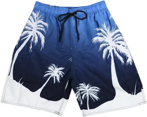 Vista 6 de MILANKERR Traje de baño para hombre, traje de baño para hombre, traje de baño para hombre, traje de baño corto de 9 pulgadas de entrepierna de 20