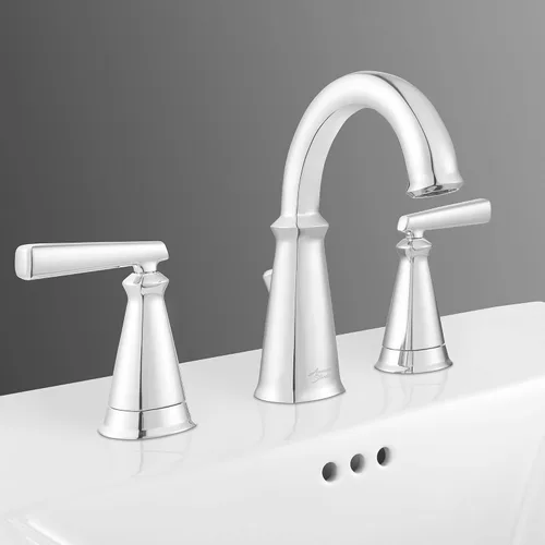 Vista 5 de American Standard 7018801.295 Edgemere - Grifo de baño amplio, níquel cepillado