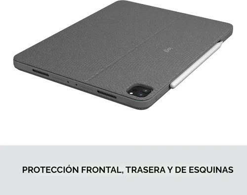 Vista 3 de Logitech Combo Touch - Funda con teclado retroiluminado desmontable para iPad Pro de 11 pulgadas