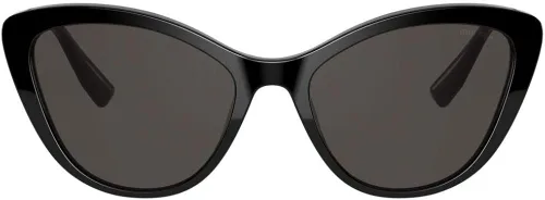 Vista 2 de Miu Miu Gafas de sol redondas de moda para mujer negrogris oscuro talla única NegroGris oscuro talla única