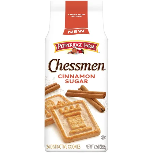 Vista 9 de Pepperidge Farm Chessmen Galletas de mantequilla, bolsa de 7.25 onzas (el embalaje puede variar)