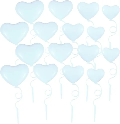 Vista 9 de 36 piezas de inserción de pastel en forma de corazón, decoración de cupcakes, palillos para tartas de día de San Valentín, decoración de pasteles