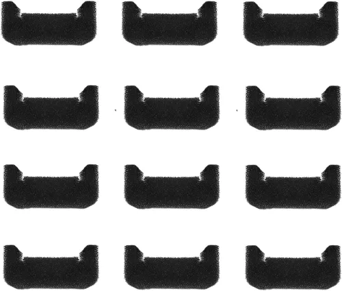 Vista 5 de Cirfifth Sponge - Paquete de 8/12 filtros de espuma para fuente de agua para gatos, filtros de fuente de repuesto para fuente de mascotas