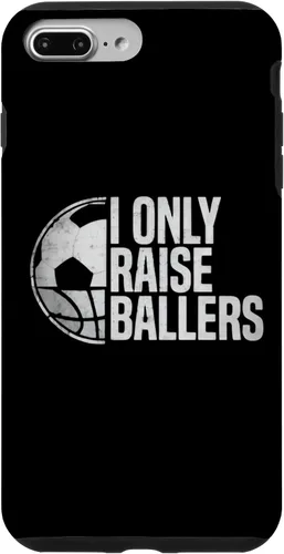 Vista 12 de I Only Raise Ballers Funny Soccer Basketball Parent Case for iPhone 17
