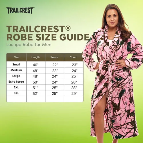 Vista 2 de TrailCrest Albornoz de felpa para mujer con cuello de chal