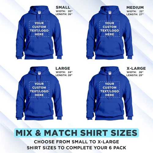 Vista 5 de Gildan - Sudaderas con capucha para adultos