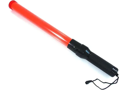 Vista 8 de RK - Linterna LED de 16 pulgadas con correa para la muñeca, acabado naranja