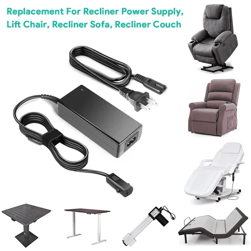 Vista 3 de HKY - Adaptador de CA de 29 V compatible con KD Kaidi Kddy008B, silla elevadora eléctrica reclinable eléctrica Limoss Okin Motion Pride CTLDC1582