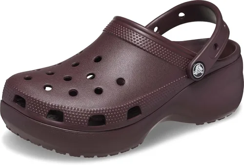Vista 107 de Zuecos Crocs clásicos con diseño de teñido anudado marmoleado para mujer