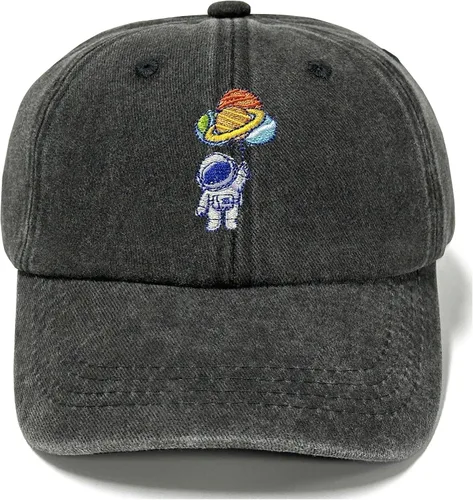 Vista 25 de Gorra de béisbol bordada para niños pequeños