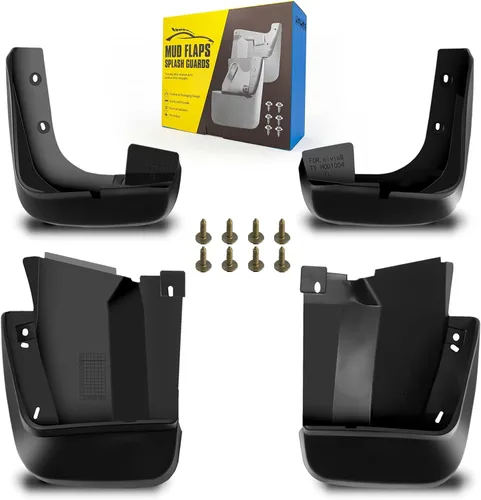 Vista 36 de Aleta de lodo Compatible con 2009-2010 Do-dge Ram 1500/2500/3500, 11-18 Ram 1500/2500/3500, Compatible con ruedas traseras simples, No es compatible
