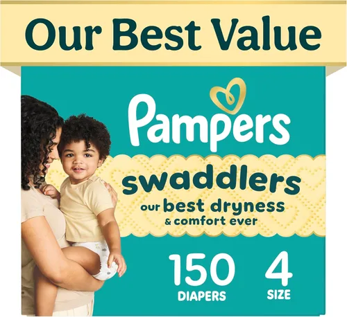 Vista 22 de Pañales talla 1, 32 unidades – Pañales desechables Pampers Swaddlers