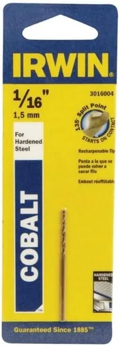Vista 3 de Irwin 3016004 Broca de cobalto 1/16" X 1-7/8