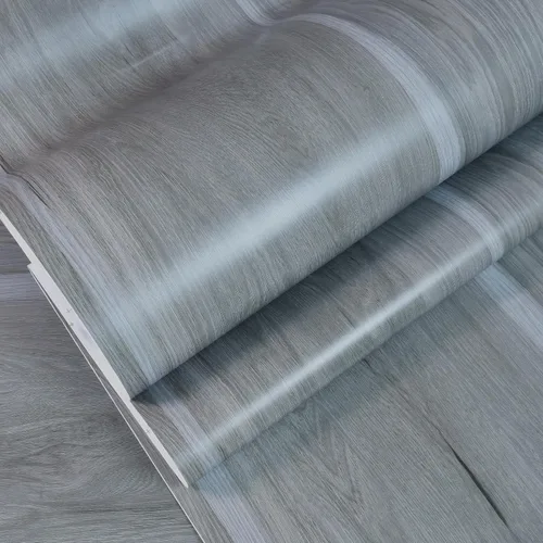 Vista 15 de BOMENG Rollo de Papel de Contacto de Madera de Nogal Grueso Marrón con Textura de Grano de Madera Despegar y Pegar Papel Tapiz Autoadhesivo Película