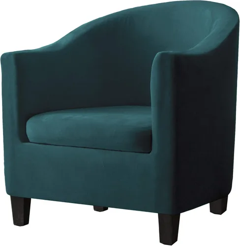 Vista 19 de Fundas de terciopelo para sillones, fundas de elastano para sillones, fundas elásticas para sillas de bañera, fundas protectoras para muebles, funda