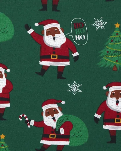 Vista 3 de The Childrens Place - Conjunto de pijama de Navidad a juego para la familia ajuste cómodo 100 algodón adulto niño grande niño pequeño bebé