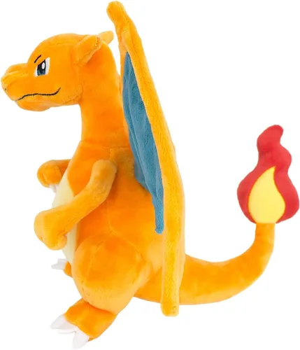 Vista 2 de Sanei PP95 PokemonAll Star Collection Charizard Felpa, 8.0 in, naranja