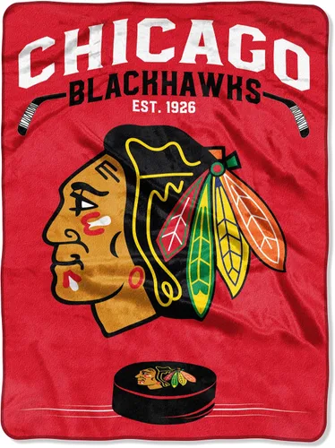 Vista 26 de Northwest NHL Unisex-Adult Raschel Throw Blanket rojo (Inspired)