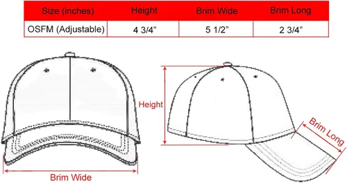 Vista 6 de Captain First Mate Crew Arch - Gorras de béisbol
