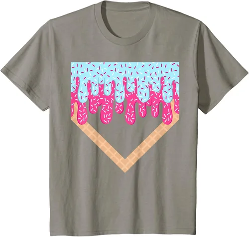 Vista 37 de Baseball Drip Boys Home Plate Ice Cream Sport Players & Fans Camiseta