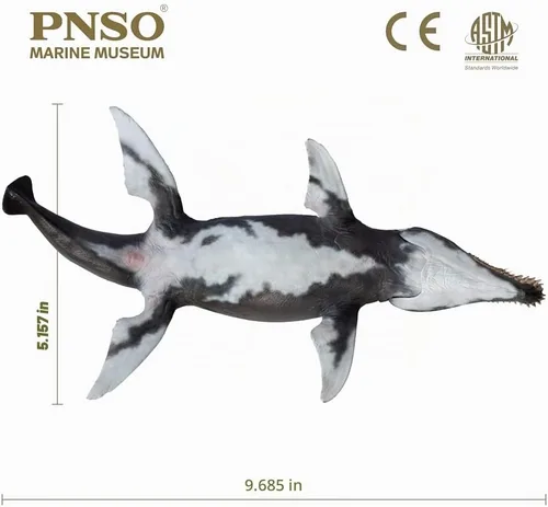 Vista 3 de Modelos de animales prehistóricos de PNSO (Jeff el KRONOSAURUS, modelo de arte científico de escala 1:35) 1:35 Kronosaurus Exhibit Set - Opening