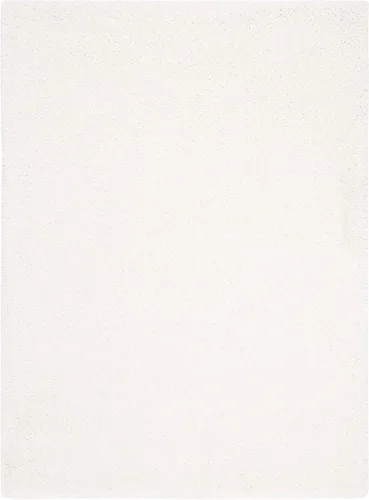 Vista 3 de SAFAVIEH Royal Shag Collection - Alfombra de área de 5.3 x 7.6 pies, color crema, 2 pulgadas de grosor, ideal para zonas de alto tráfico en sala