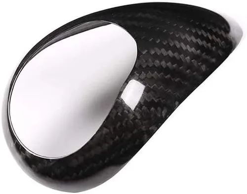 Vista 2 de Fibra de carbono real para BMW M2 M3 M4 M5 X5M X6M coche cambio cabeza cubierta marco accesorios