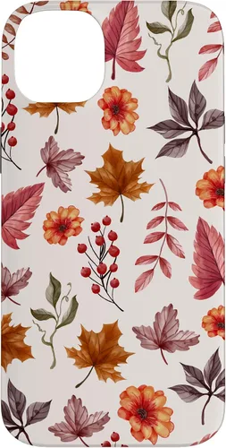 Vista 15 de Halloween Pattern Fall Leaves Pattern - Autumn Season Case for iPhone 17