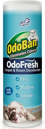 Vista 10 de OdoBan OdoFresh Polvo Desodorante para Alfombras y Habitaciones para Olores y Hedores del Hogar, Incluye Humo, Orina de Mascotas, Perros y Arena
