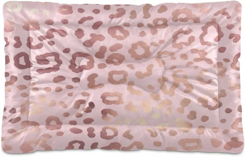 Vista 43 de Almohadilla de cama para mascotas con estampado de vaca 3D, tapete suave para cama de perro con parte inferior antideslizante, almohadilla de jaula