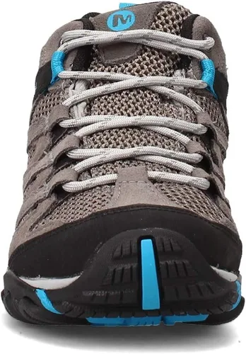 Vista 3 de Merrell Zapatos de senderismo Alverstone Mid impermeables para mujer, Carbón vegetalTahoe, 9.5