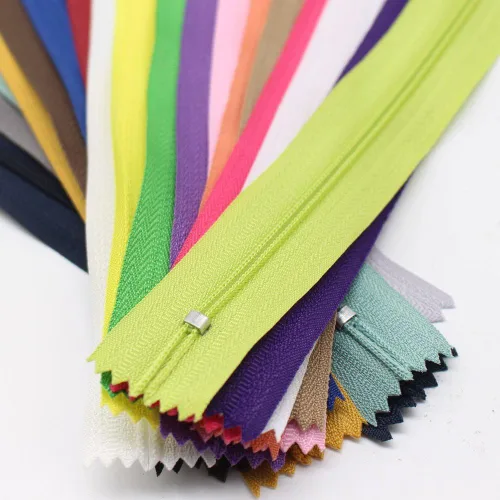 Vista 5 de YaHoGa 100 cremalleras de nailon de 7 pulgadas (7.1 in) para costura, cremalleras de nailon a medida, 20 colores (7 pulgadas, 100 unidades)
