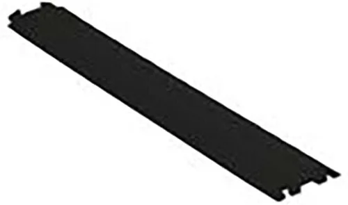 Vista 3 de Checkers Protector de cable ligero de 1 canal de 3 pies de largo para múltiples líneas de 0.5 pulgadas, cubierta de cable de piso para pasarelas
