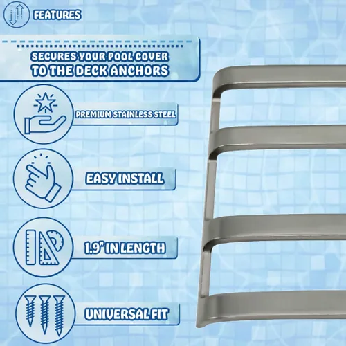 Vista 4 de PZ-Pool-Buckle-Master, Plateado, 2" x 1.25