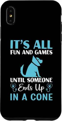 Vista 7 de iPhone 15 It's All Fun Funny Vet Tech Veterinarios Estudiante Veterinario Caso