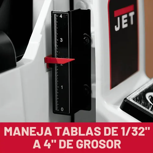Vista 6 de JET Lijadora de tambor de 22 pulgadas con soporte abierto, 1-3/4 HP, 1Ph 115V (modelo JWDS-2244)