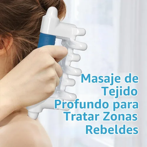 Vista 2 de Fascia - Herramienta de masaje para celulitis, herramienta de liberación miofascial de mano para masaje de tejido profundo, herramienta de masaje