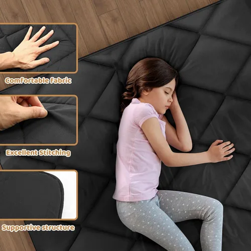 Vista 5 de CypherX - Colchón de futón de 3.9 pulgadas, cama plegable de tatami japonés