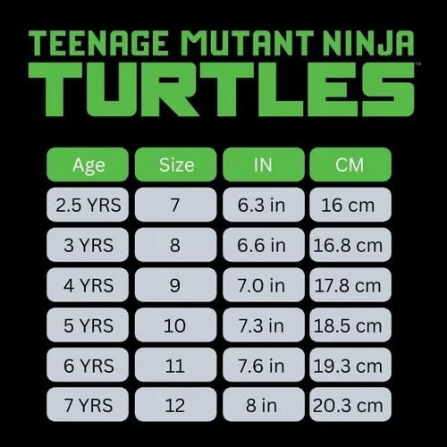 Vista 6 de Nickelodeon Tenis iluminados para niños Ninja Turtles (bebéniño pequeño)