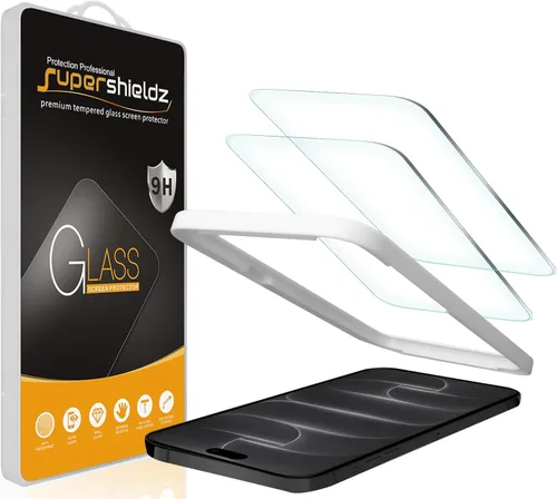 Vista 21 de Supershieldz Protector de pantalla de vidrio templado diseñado para iPhone 11 Pro, iPhone Xs y X (5.8 pulgadas), bandeja de fácil instalación