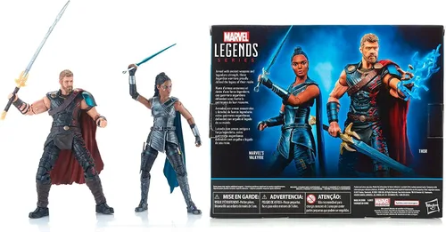 Vista 8 de Hasbro Marvel Legends Thor Ragnarok Película 2 Pack Thor y Valkyrie