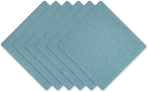 Vista 15 de DII - Juego de servilletas de colección sólida, 20x20 pulgadas, Azul ancla, 6