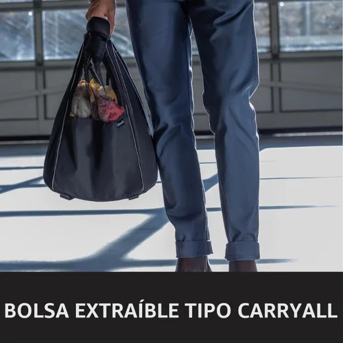 Vista 5 de Evenflo Shyft DualRide Carryall Bolsa de almacenamiento (negro)