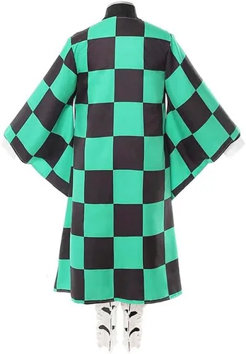 Vista 4 de Nezuko Tanjiro Cosplay Costume for Kids Tomioka Halloween Uniform Outfit for Boys And Girls Teenager