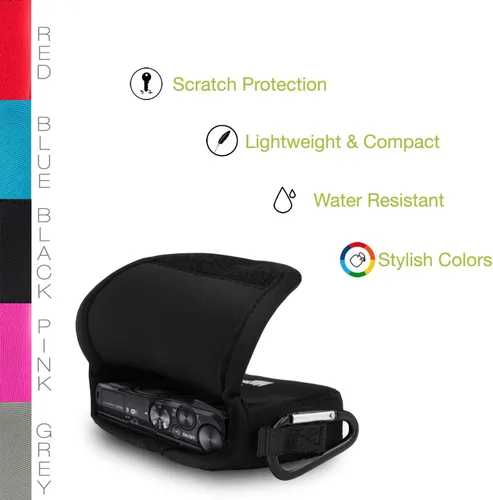 Vista 5 de MegaGear Nikon Coolpix A1000, A900 Ultra Light Neoprene Camera Case