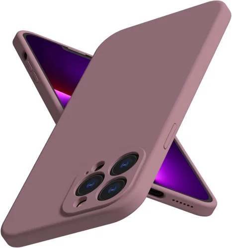 Vista 8 de Funda compatible con iPhone 13 Pro Max 2021, goma de gel de silicona líquida cobertura completa [con protección de cámara] Funda para iPhone 13 Pro
